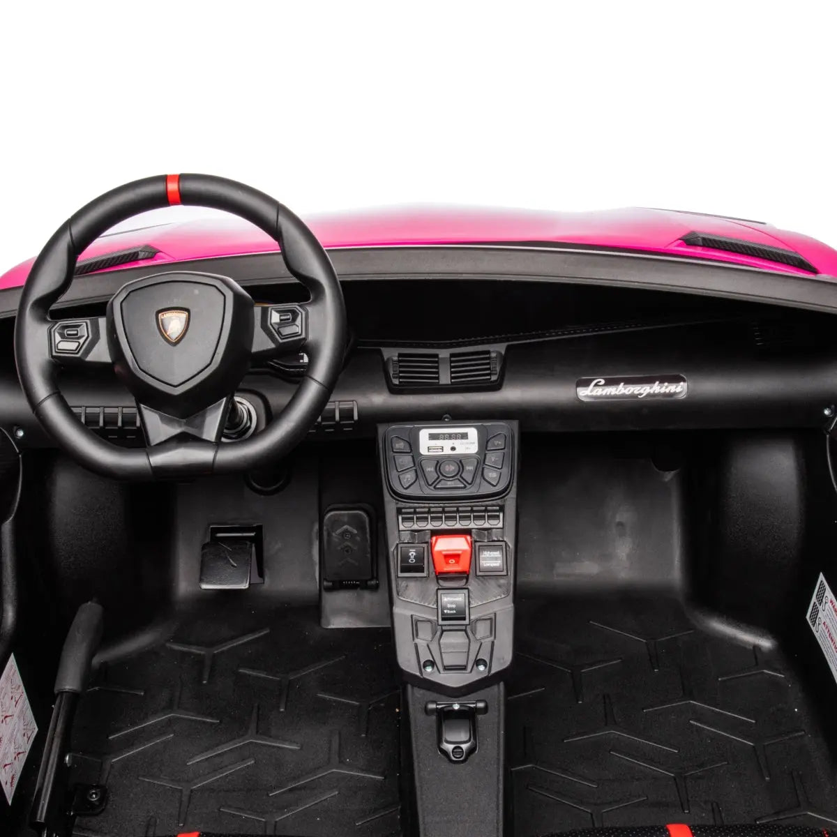 24V Lamborghini Aventador 2 Seater Ride On Car for Kids: Advanced Brushless Motor & Differential for High-Octane Fun  Freddo Toys