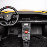 24V Lamborghini Aventador 2 Seater Ride On Car for Kids: Advanced Brushless Motor & Differential for High-Octane Fun  Freddo Toys