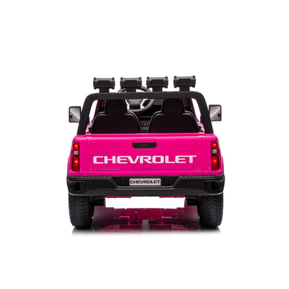 24V 4x4 Chevrolet Silverado 2 Seater Ride on Truck for Kids