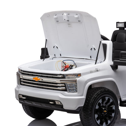 24V 4x4 Chevrolet Silverado 2 Seater Ride on Truck for Kids