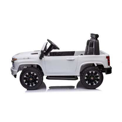 24V 4x4 Chevrolet Silverado 2 Seater Ride on Truck for Kids