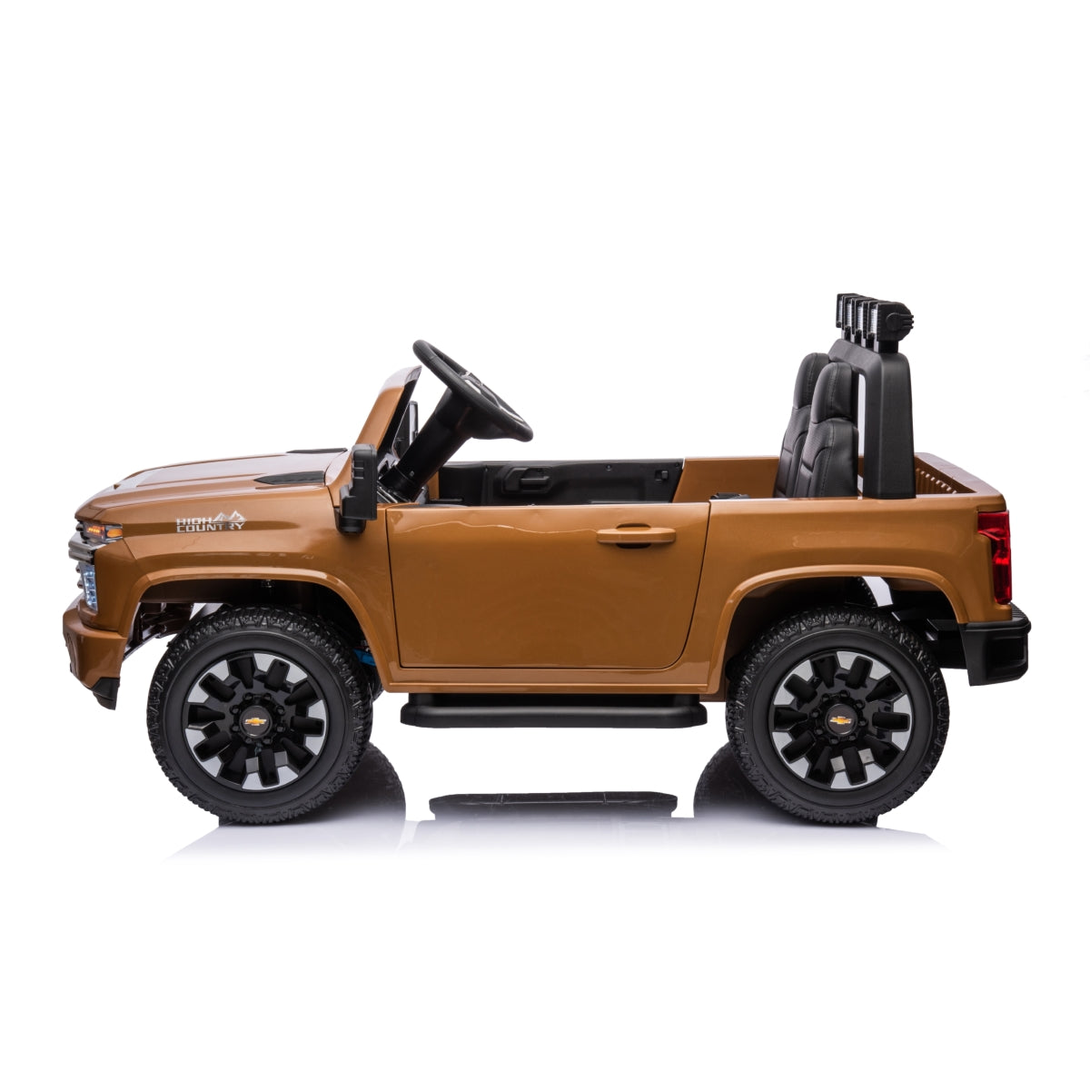 24V 4x4 Chevrolet Silverado 2 Seater Ride on Truck for Kids