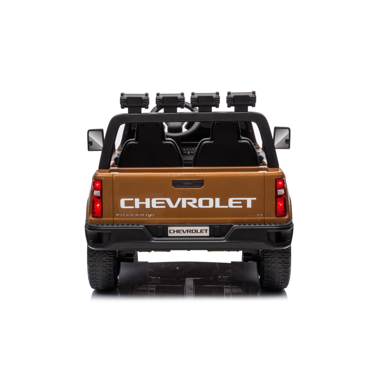 24V 4x4 Chevrolet Silverado 2 Seater Ride on Truck for Kids