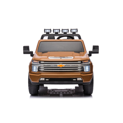 24V 4x4 Chevrolet Silverado 2 Seater Ride on Truck for Kids