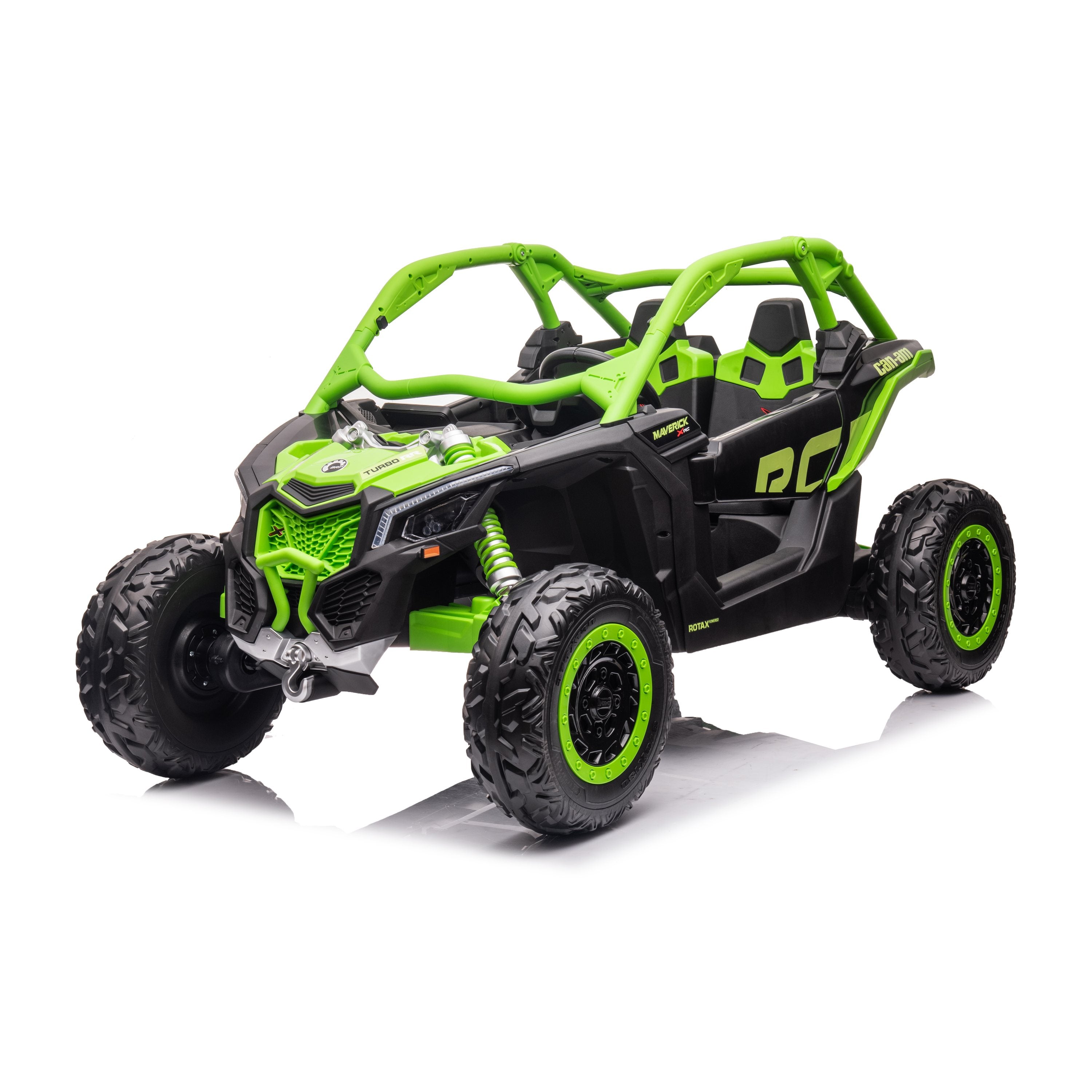 Officially Licensed Can-Am Maverick 48V 2-Seater Kids Ride-On UTV - Green