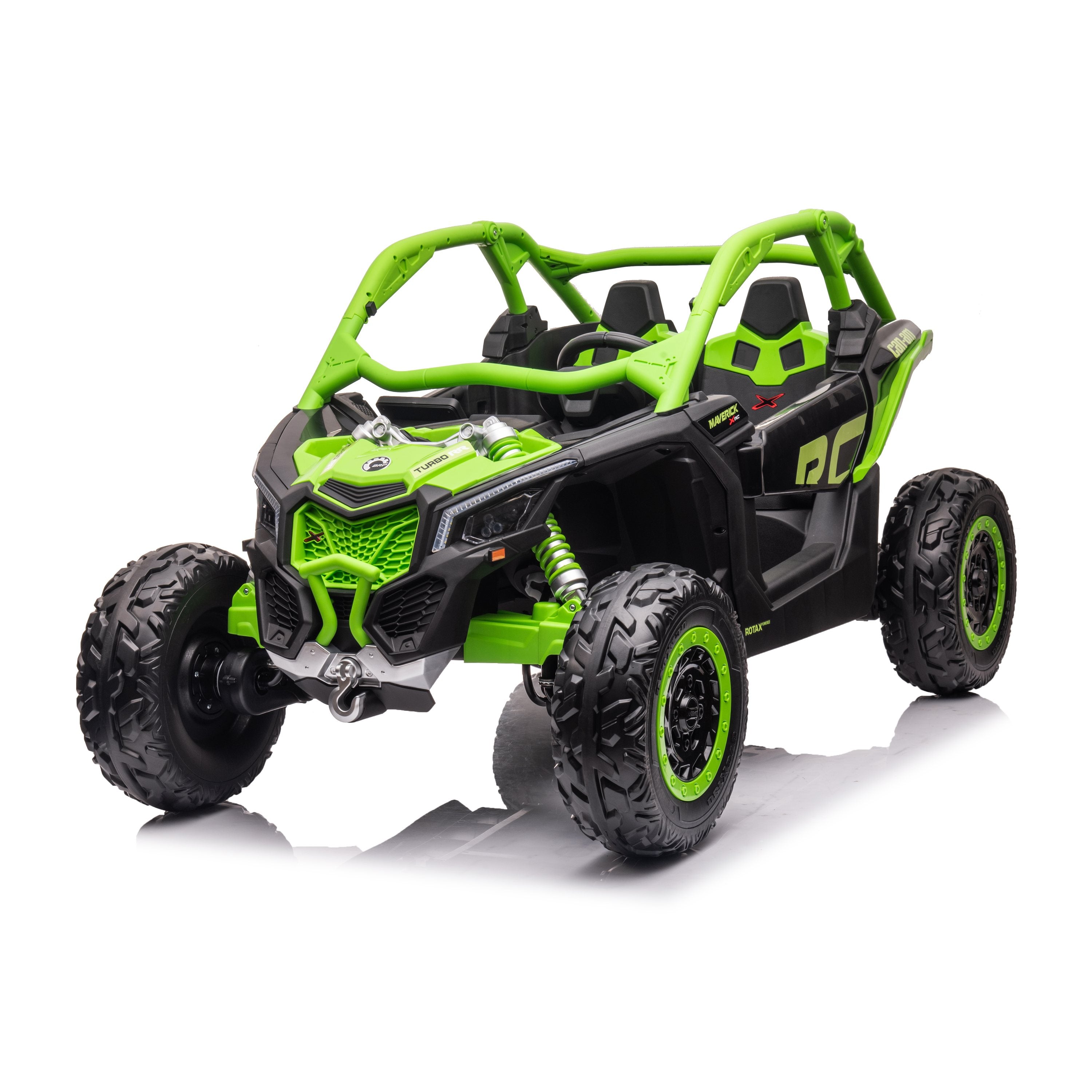 Officially Licensed Can-Am Maverick 48V 2-Seater Kids Ride-On UTV - Green