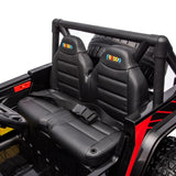 24V Freddo Raider 2 Seater Ride On – steering wheel and controls (2) | Freddo Toys Canada