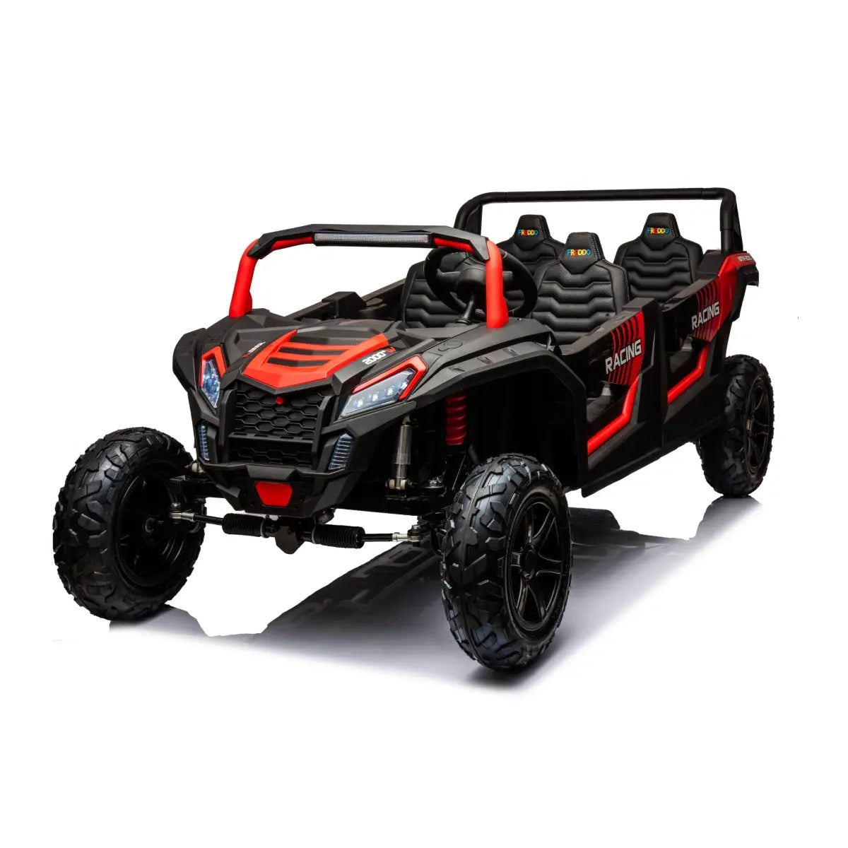 48V Freddo Beast XL: World's Fastest Kids' 4-Seater Dune Buggy with Advanced Brushless Motor & Precision Differential  DTI Direct Canada