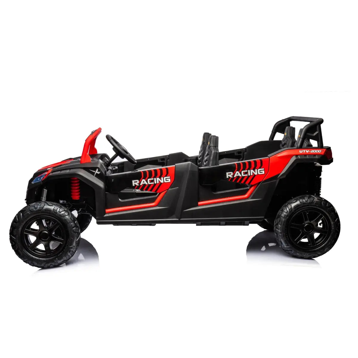 48V Freddo Beast XL: World's Fastest Kids' 4-Seater Dune Buggy with Advanced Brushless Motor & Precision Differential – front view | Freddo Toys Canada