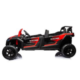 48V Freddo Beast XL: World's Fastest Kids' 4-Seater Dune Buggy with Advanced Brushless Motor & Precision Differential – front view | Freddo Toys Canada