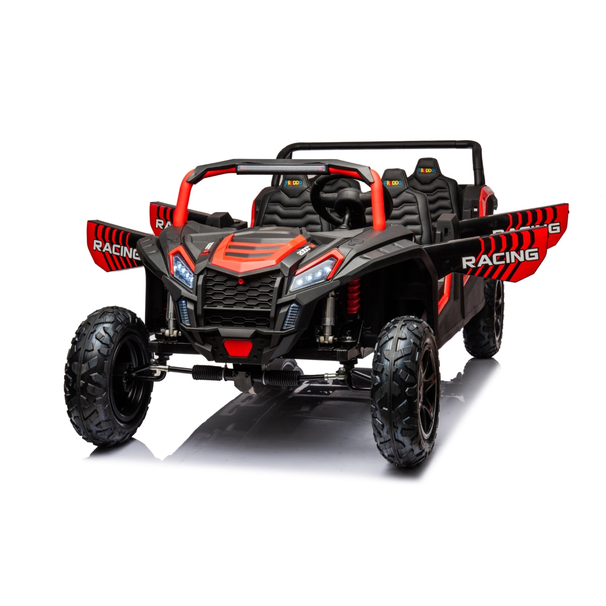 48V Freddo Beast XL: World's Fastest Kids' 4-Seater Dune Buggy with Advanced Brushless Motor & Precision Differential