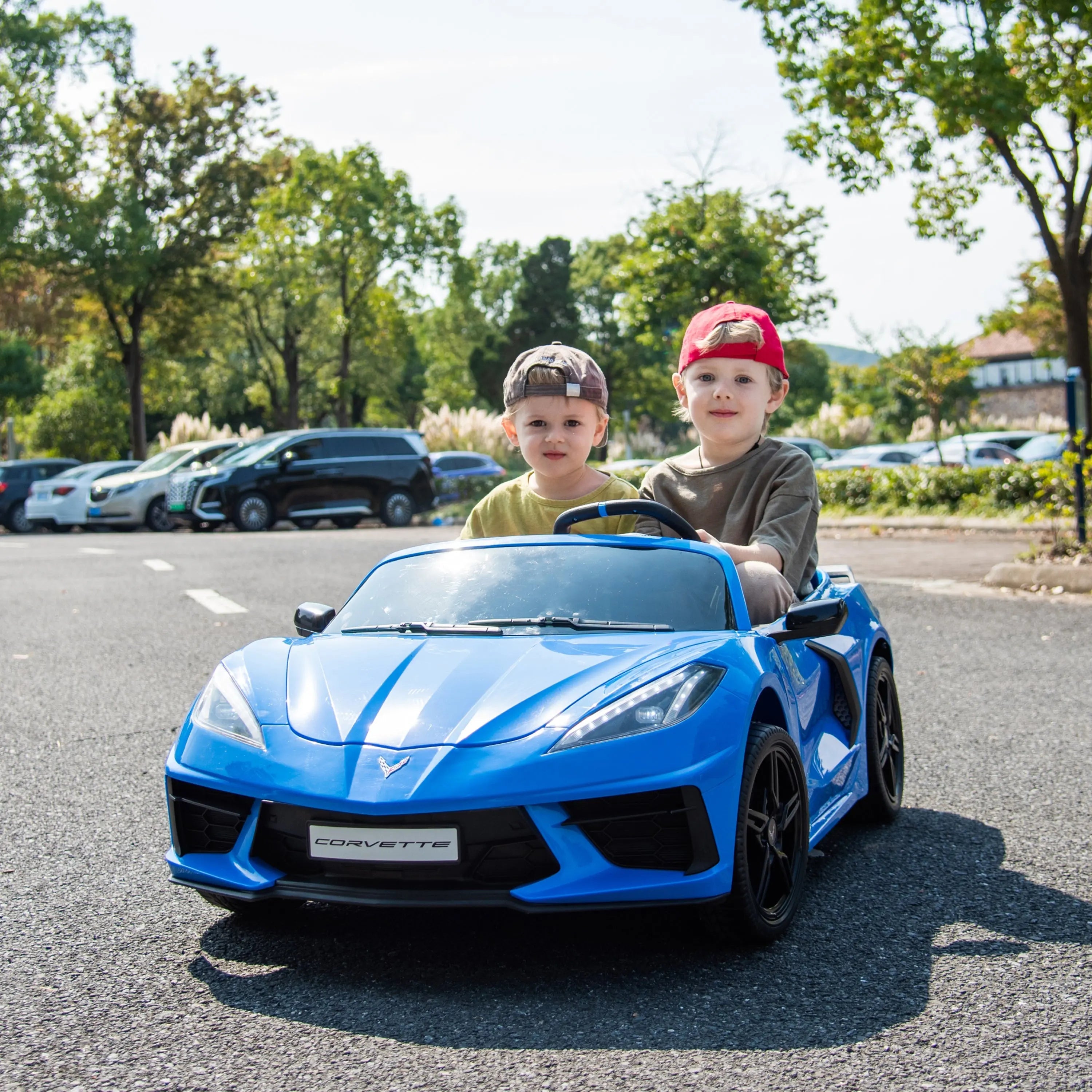 24V Chevrolet Corvette C8 2 Seater Ride on