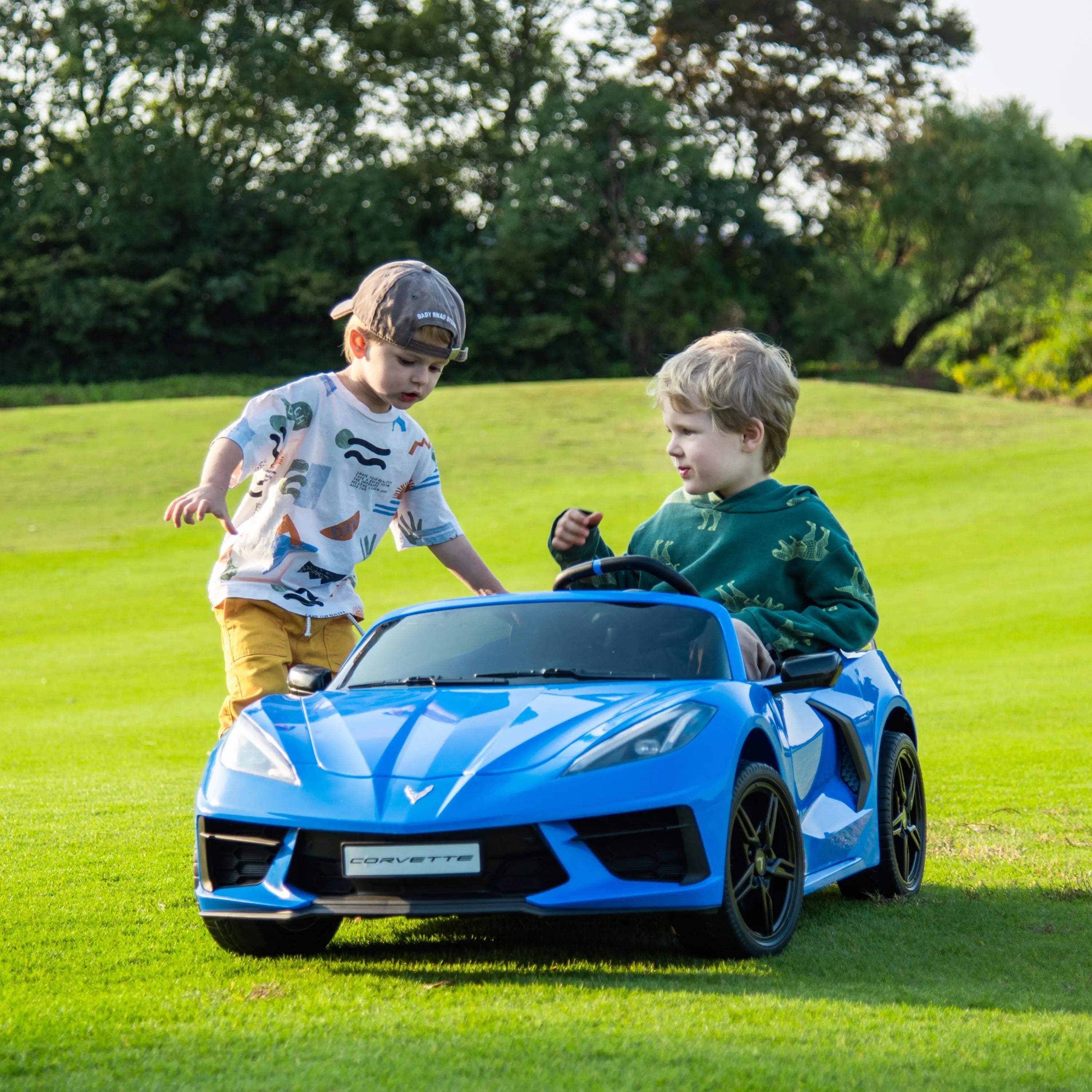 24V Chevrolet Corvette C8 2 Seater Ride on