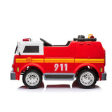 24V Freddo Fire Truck 2-Seater Ride on  Freddo Toys