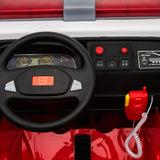 24V Freddo Fire Truck 2-Seater Ride on  Freddo Toys