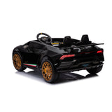 24V Lamborghini Huracan 2 Seater Kids' Electric Ride-On – front three-quarter view | Freddo Toys Canada