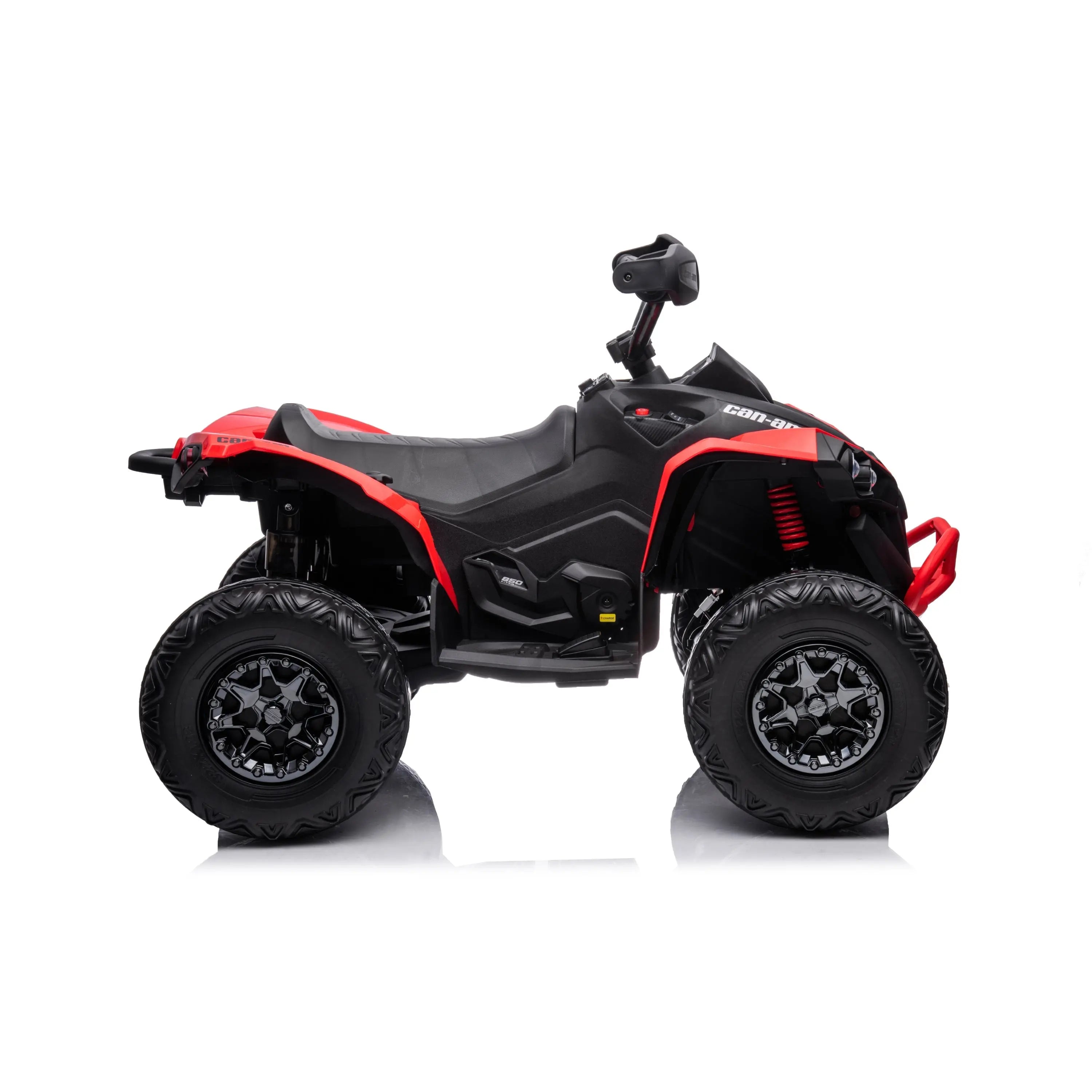 24V Can-Am Renegade 1-Seater Kids ATV – LED headlights detail | Freddo Toys Canada