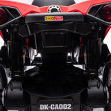 24V Can-Am Renegade 1-Seater Kids ATV – interior detail | Freddo Toys Canada