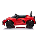 12V Chevrolet Corvette C8 1-Seater Kids Ride-On Car – parental remote control | Freddo Toys Canada