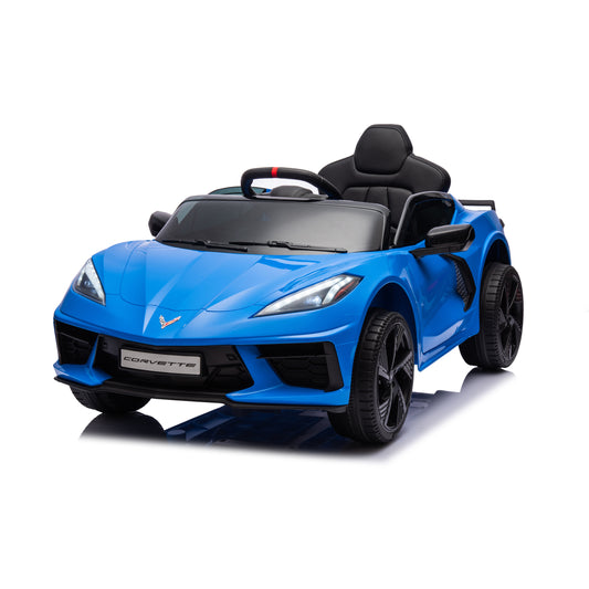 12V Chevrolet Corvette C8 1-Seater Kids Ride-On Car