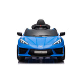 12V Chevrolet Corvette C8 1-Seater Kids Ride-On Car – rear view | Freddo Toys Canada