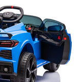 12V Chevrolet Corvette C8 1-Seater Kids Ride-On Car – front three-quarter view | Freddo Toys Canada