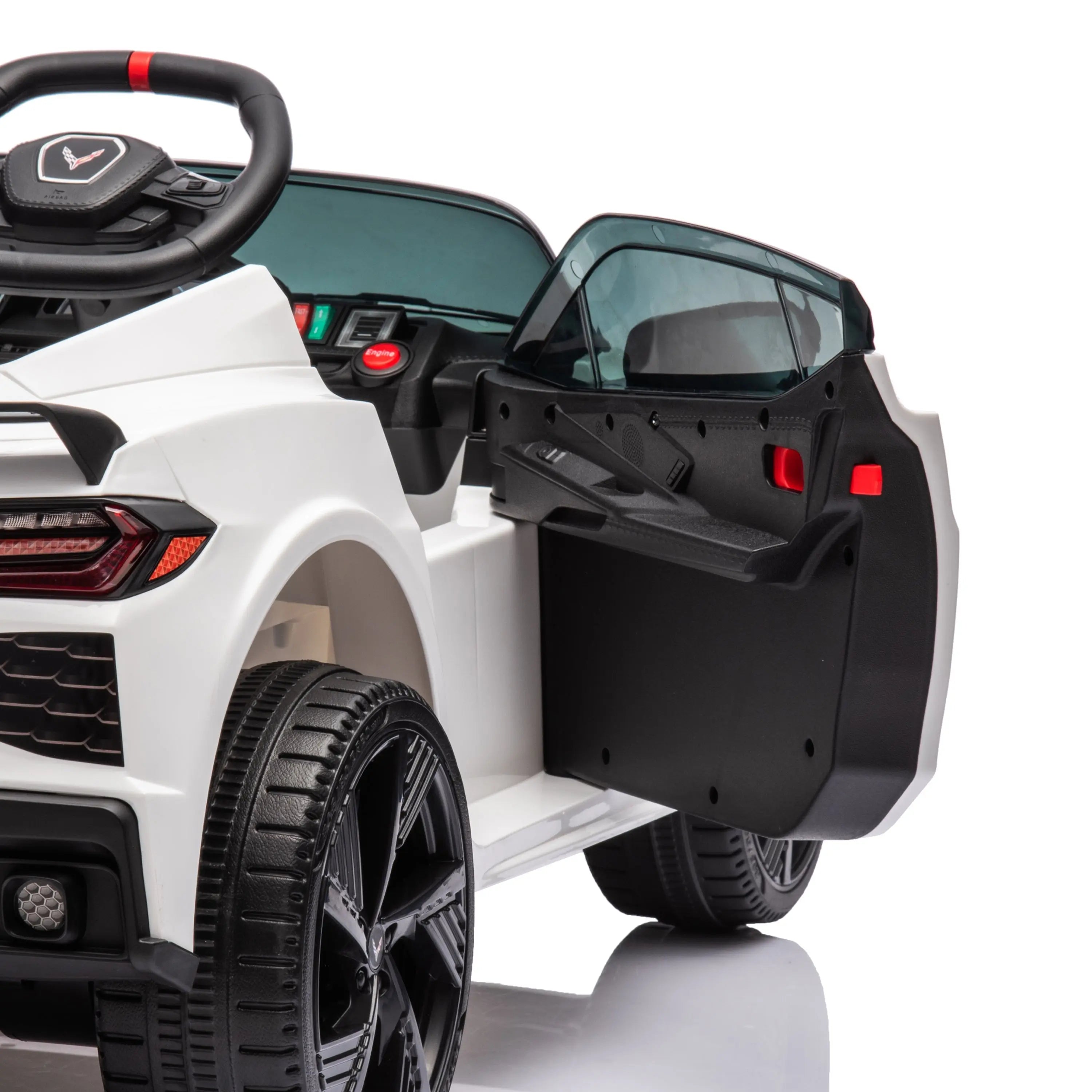 12V Chevrolet Corvette C8 1-Seater Kids Ride-On Car | Freddo Toys Canada