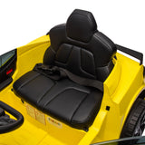 12V Chevrolet Corvette C8 1-Seater Kids Ride-On Car – open doors (2) | Freddo Toys Canada