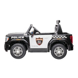 24V GMC Sierra Denali 2 Seater Police Ride-On Truck – front view | Freddo Toys Canada