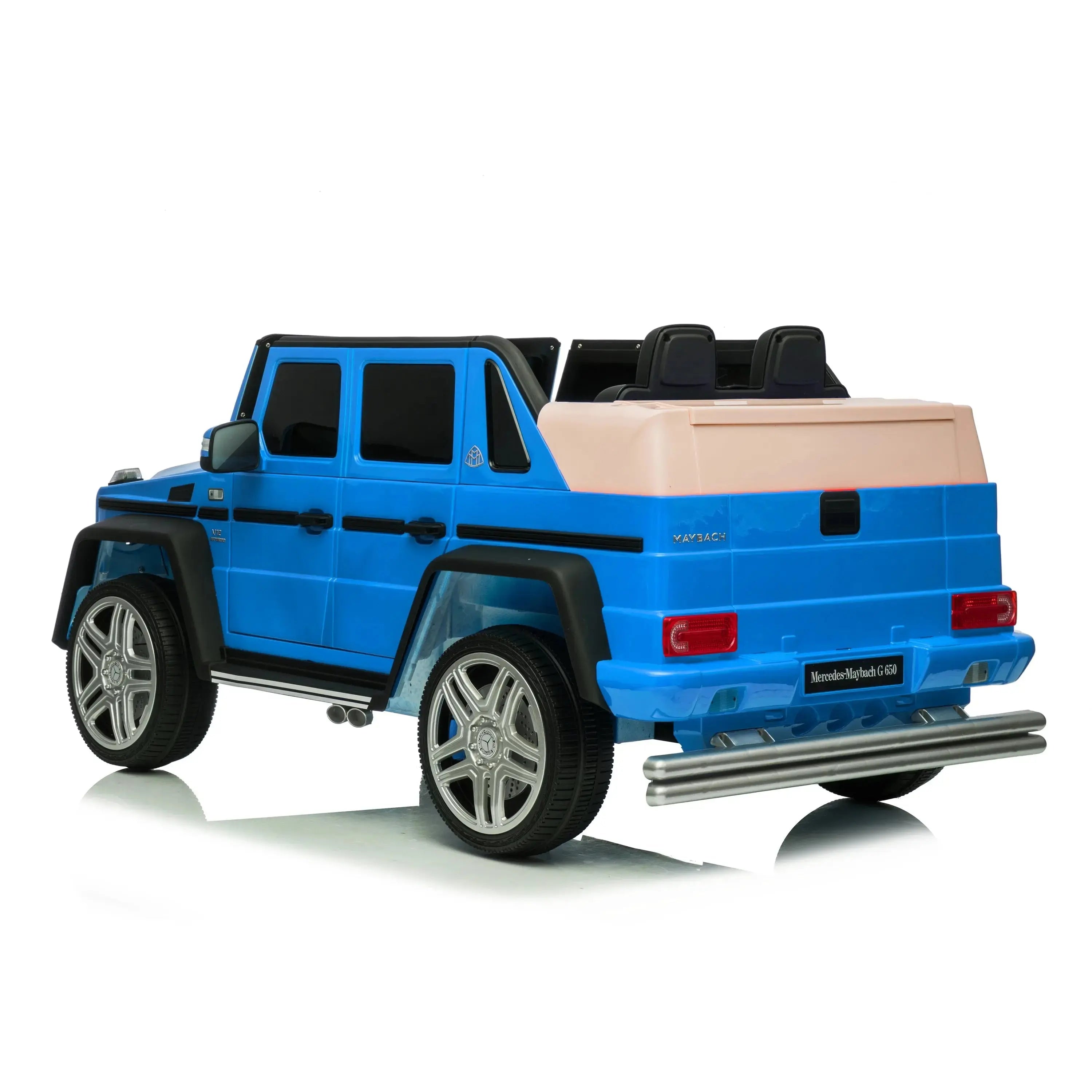 12V Mercedes Maybach G650 1 Seater – steering wheel and controls (2) | Freddo Toys Canada