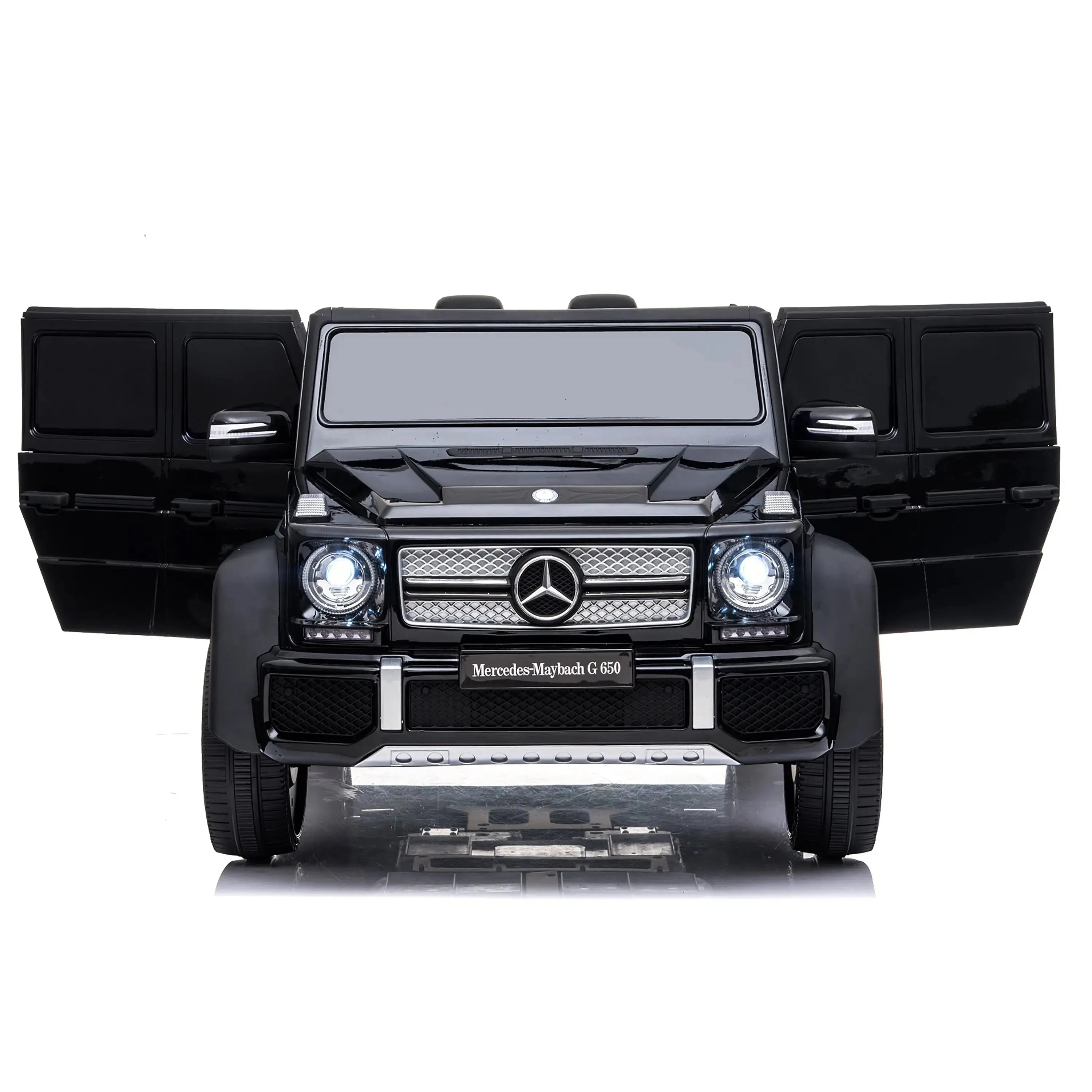 12V Mercedes Maybach G650 1 Seater – steering wheel and controls | Freddo Toys Canada