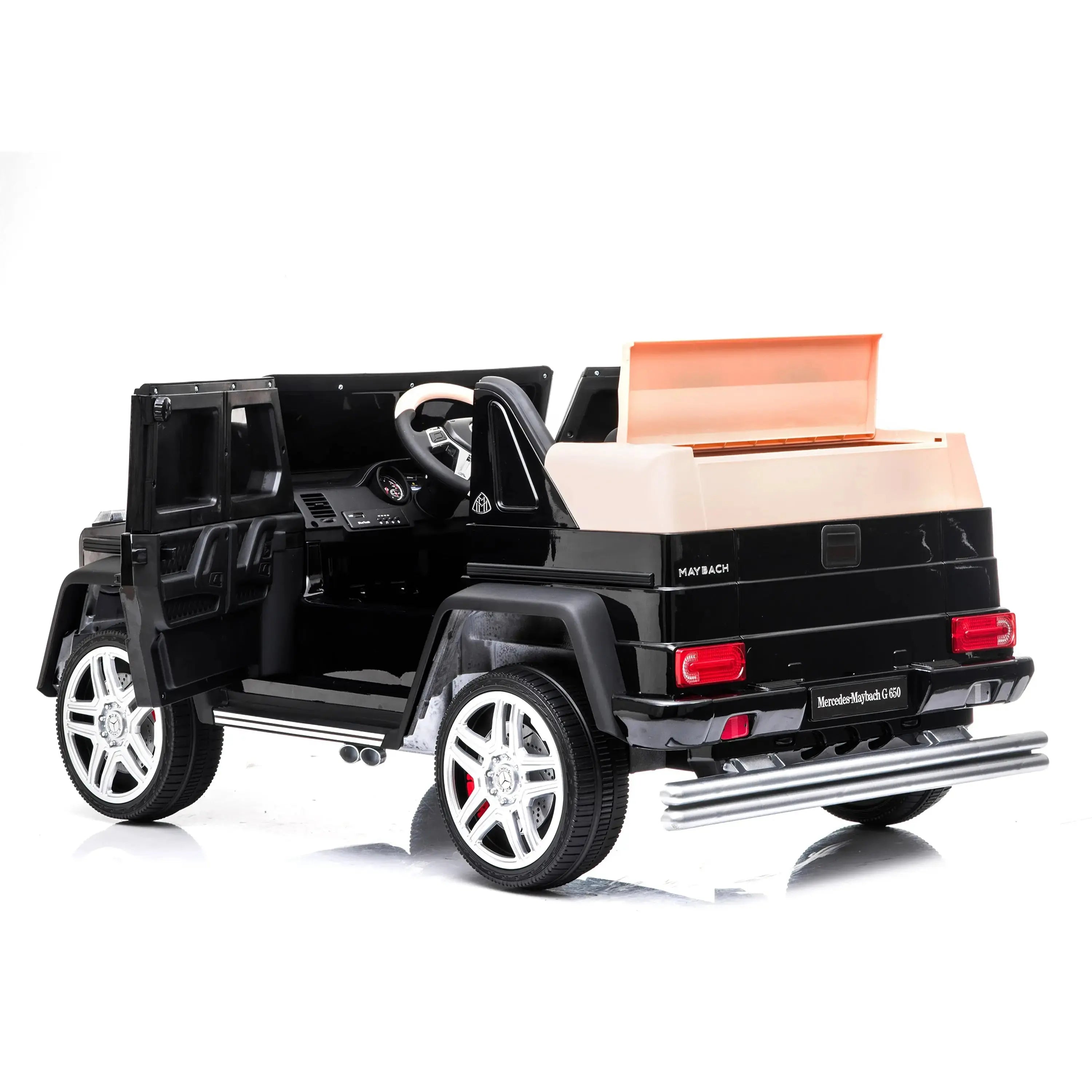 12V Mercedes Maybach G650 1 Seater – LED headlights detail | Freddo Toys Canada
