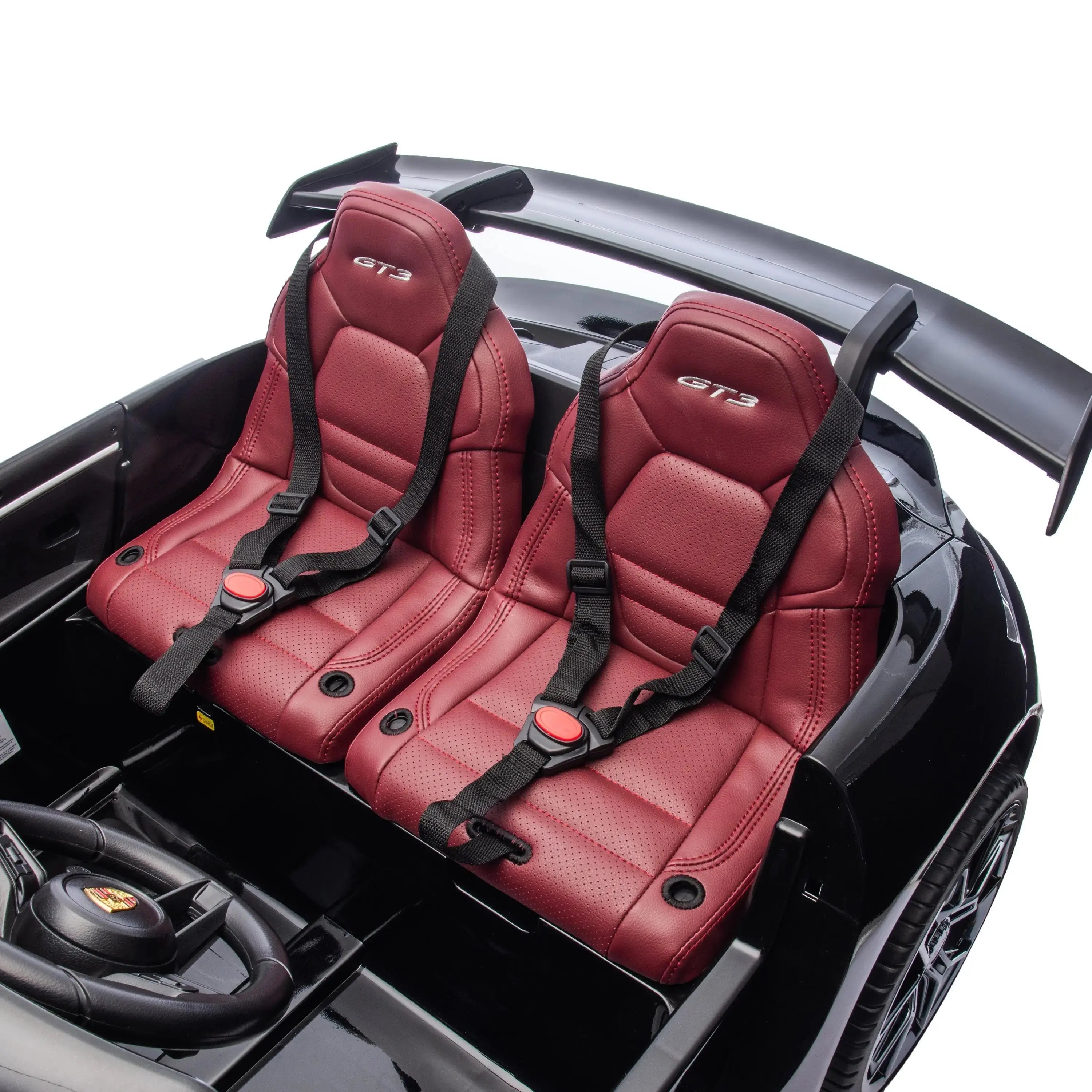 24V Porsche 911 GT3 2 Seater - NEW Silent Motor | Freddo Toys Canada