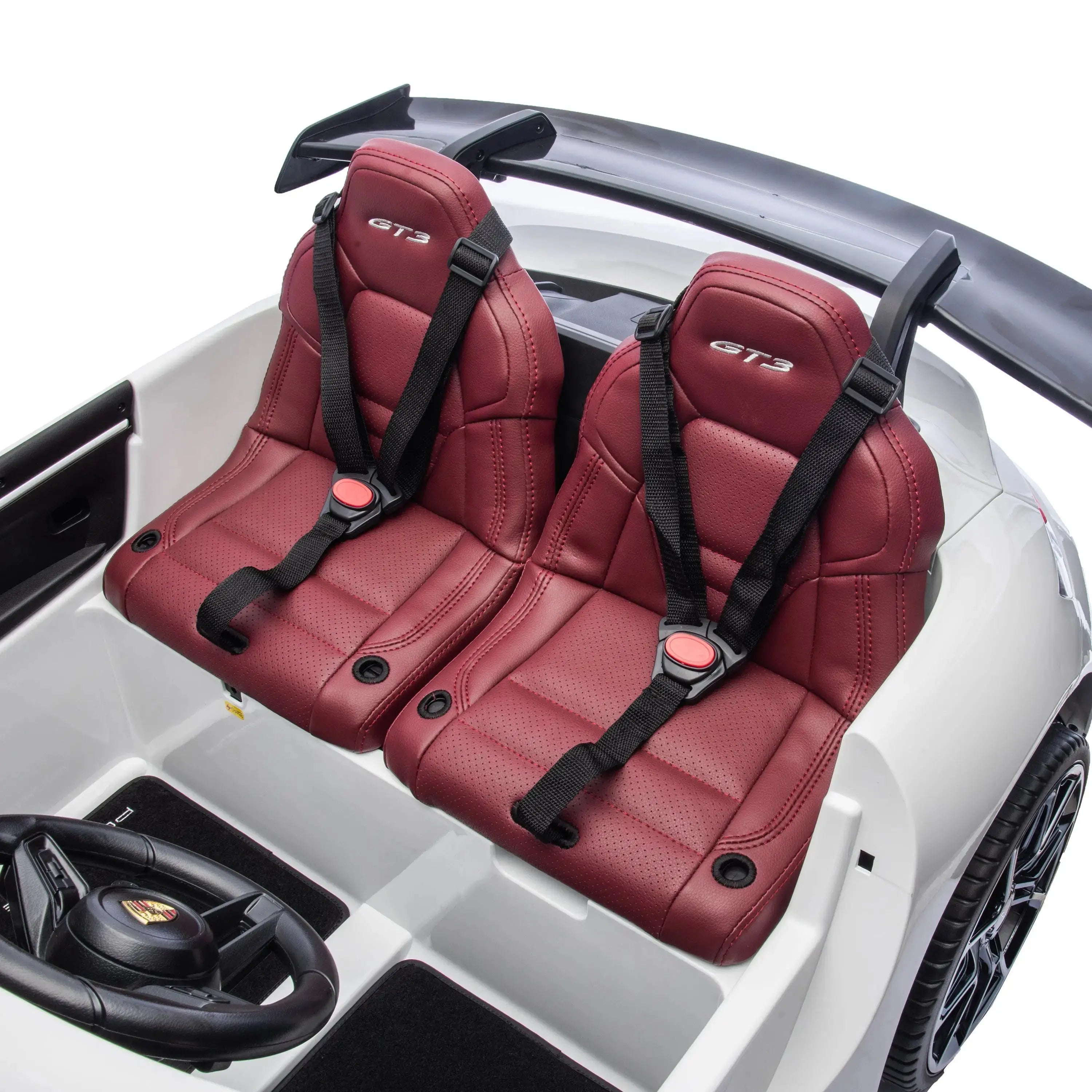 24V Porsche 911 GT3 2 Seater - NEW Silent Motor | Freddo Toys Canada