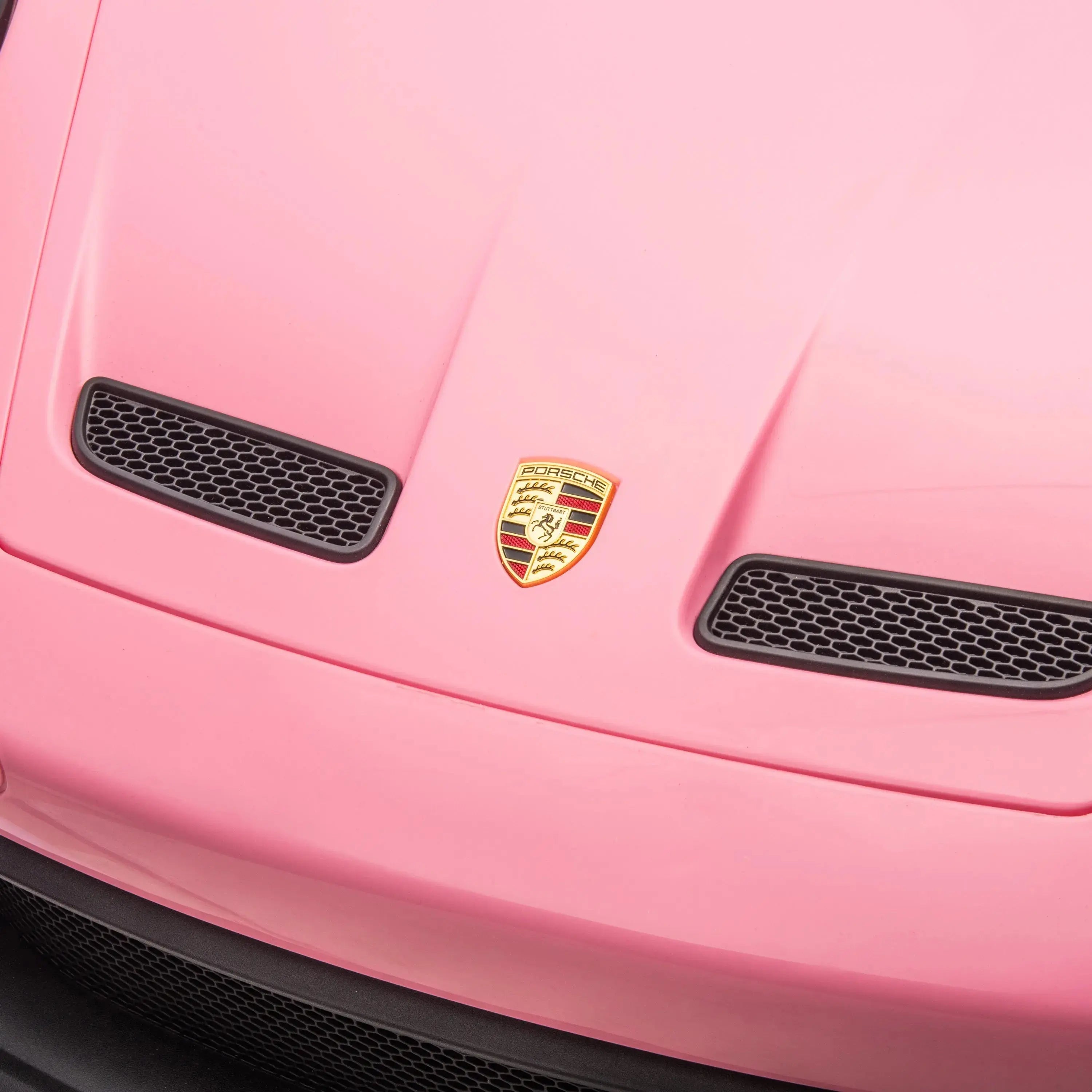 24V Porsche 911 GT3 2 Seater - NEW Silent Motor – rear three-quarter view | Freddo Toys Canada