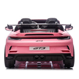 24V Porsche 911 GT3 2 Seater - NEW Silent Motor – dashboard and seat | Freddo Toys Canada