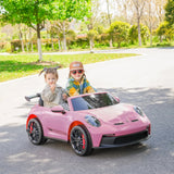 24V Porsche 911 GT3 2 Seater - NEW Silent Motor  Freddo Toys