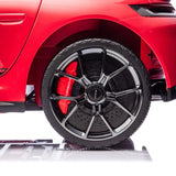 24V Porsche 911 GT3 2 Seater - NEW Silent Motor – steering wheel and controls (2) | Freddo Toys Canada