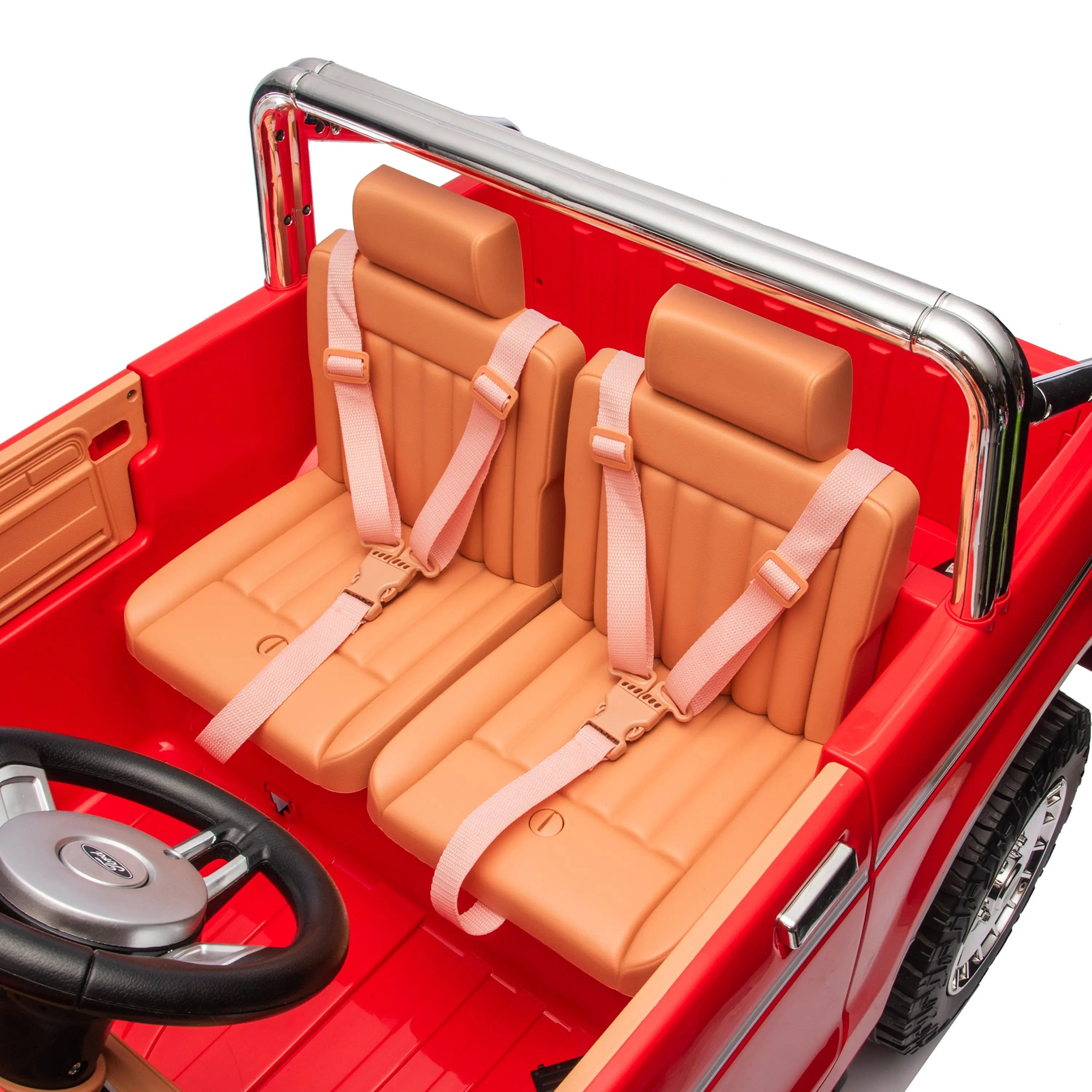 Officially Licensed Ford F-150 24V 2-Seater Kids Ride-On Truck