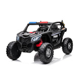 24V 4x4 Freddo Storm Police UTV 2-Seater for Kids with Lights & Sirens for Action-Packed Adventures | Freddo Toys Canada