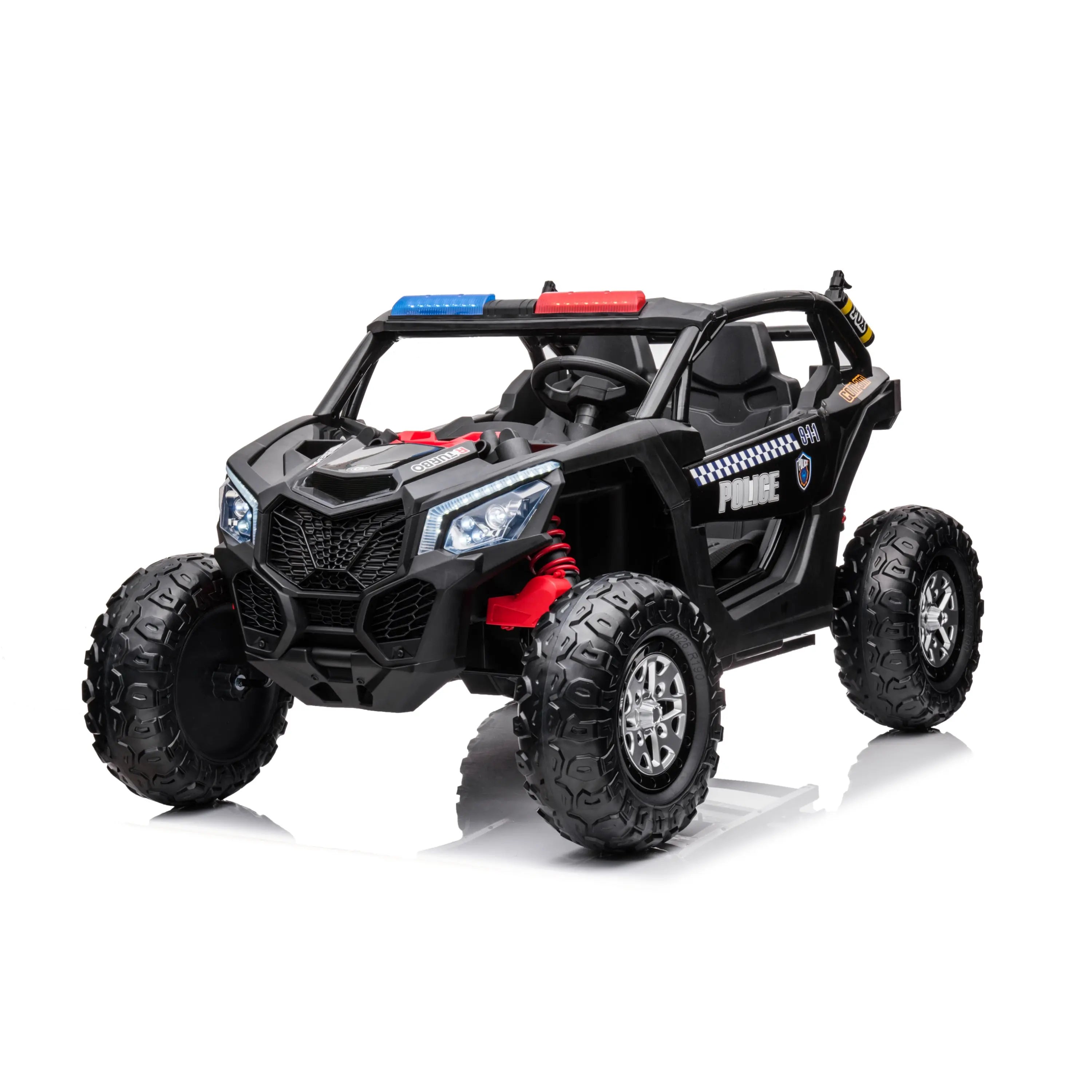 24V 4x4 Freddo Storm Police UTV 2-Seater for Kids with Lights & Sirens for Action-Packed Adventures — view 15