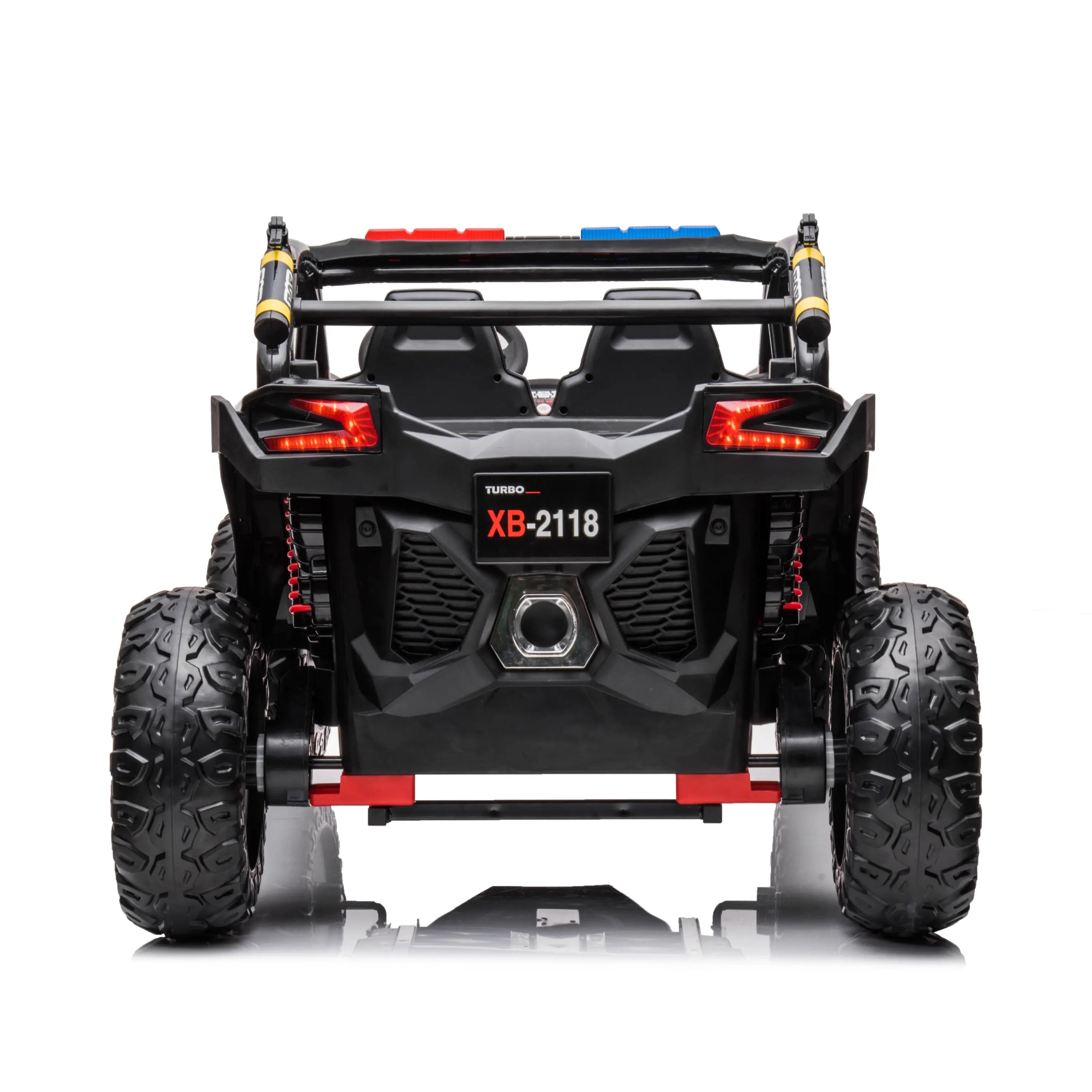 24V 4x4 Freddo Storm Police UTV 2-Seater for Kids with Lights & Sirens for Action-Packed Adventures | Freddo Toys Canada