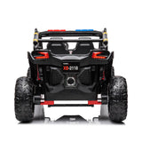 24V 4x4 Freddo Storm Police UTV 2-Seater for Kids with Lights & Sirens for Action-Packed Adventures | Freddo Toys Canada
