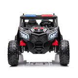 24V 4x4 Freddo Storm Police UTV 2-Seater for Kids with Lights & Sirens for Action-Packed Adventures | Freddo Toys Canada