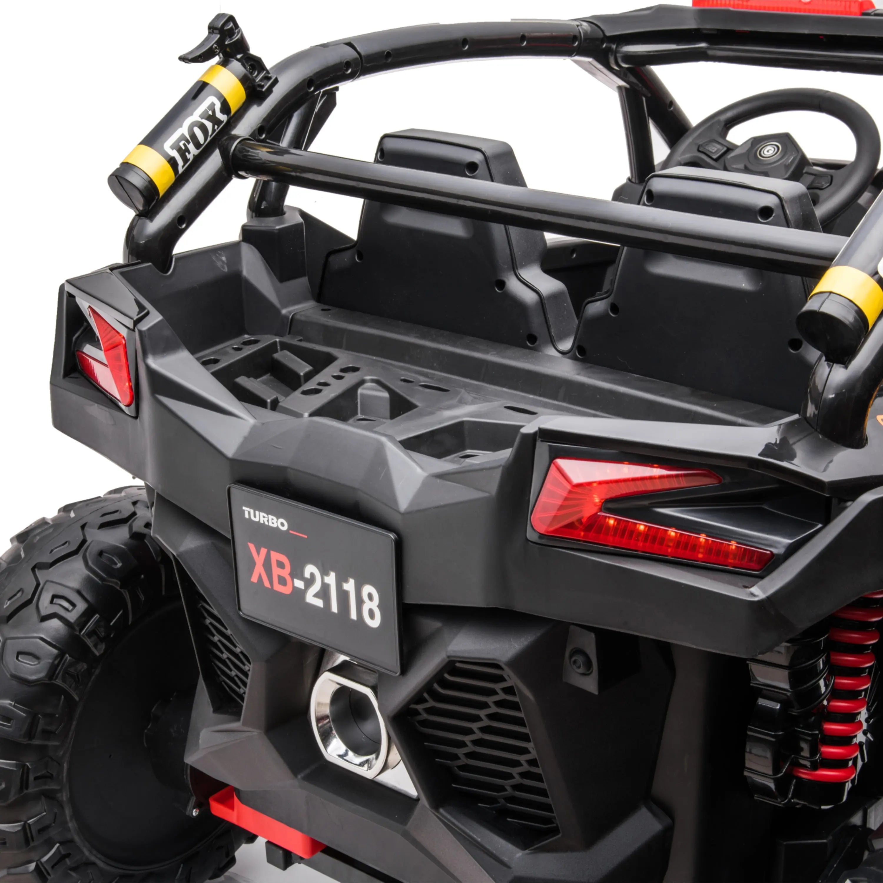24V 4x4 Freddo Storm Police UTV 2-Seater for Kids with Lights & Sirens for Action-Packed Adventures | Freddo Toys Canada