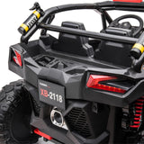 24V 4x4 Freddo Storm Police UTV 2-Seater for Kids with Lights & Sirens for Action-Packed Adventures — view 23