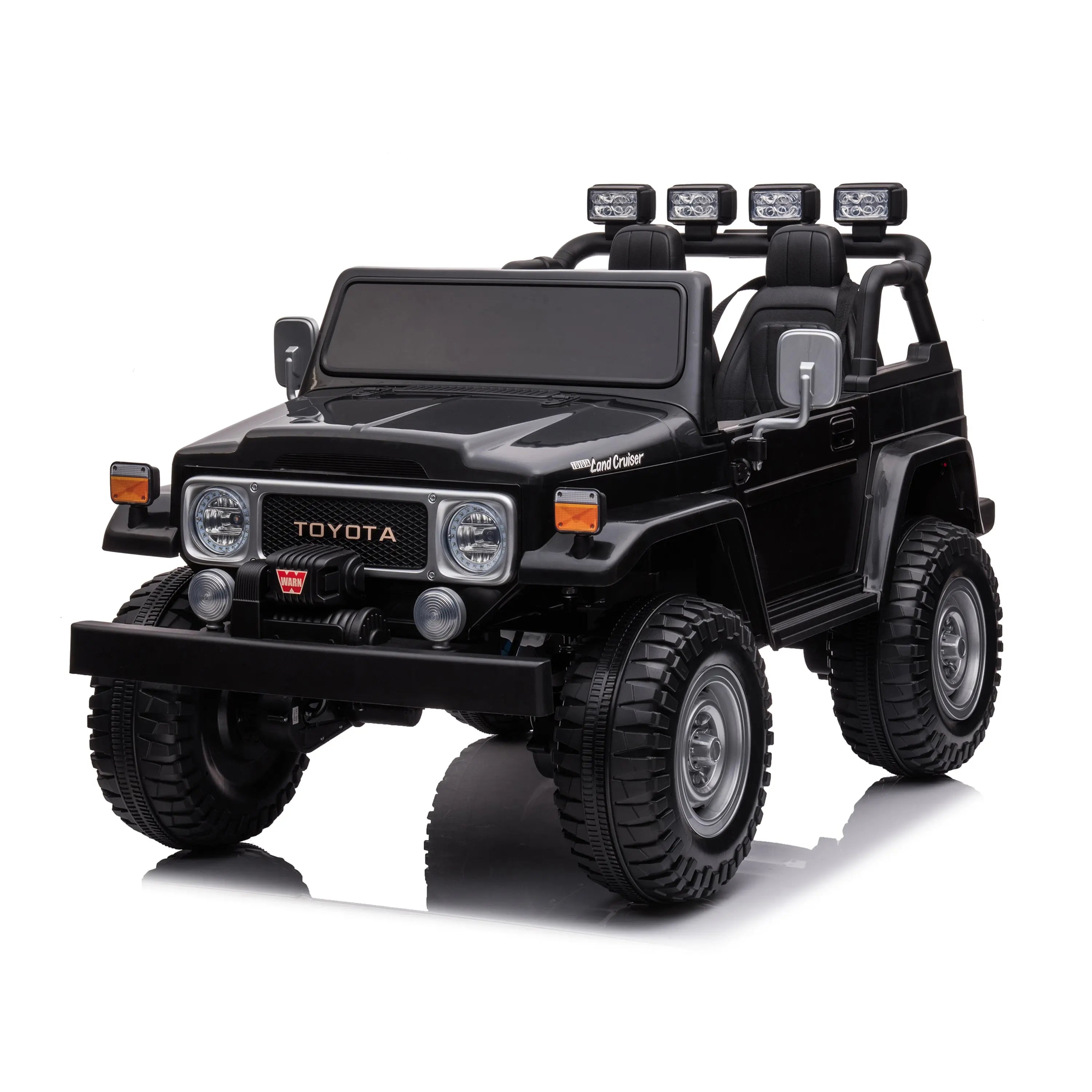 24V Toyota Land Cruiser FJ40 kids ride-on truck by Freddo Toys