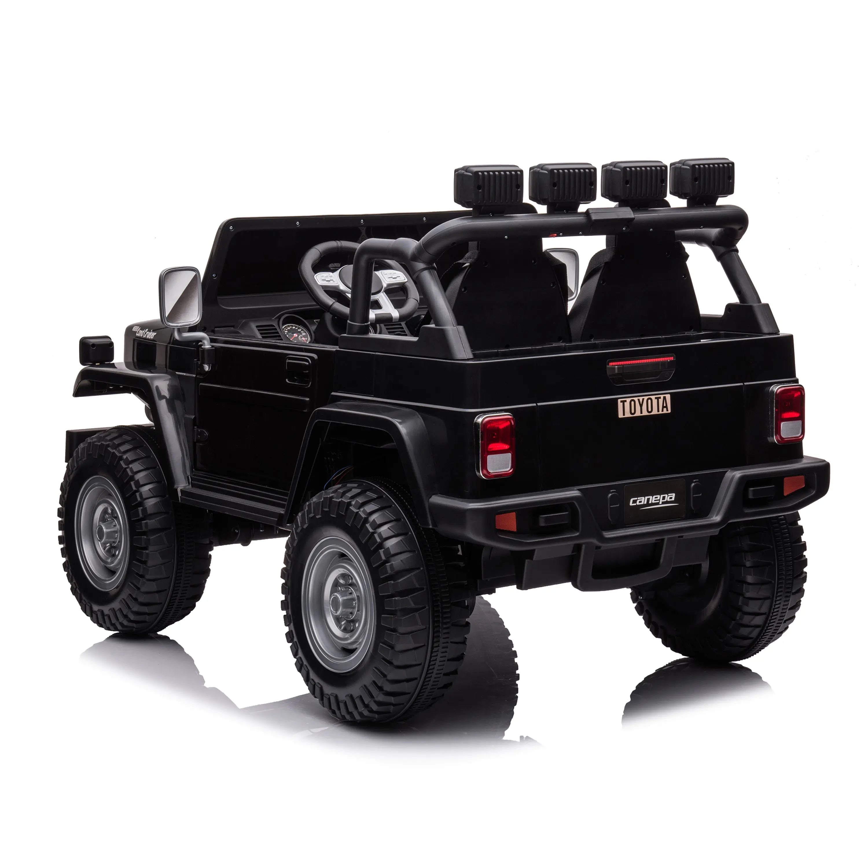 24V Toyota Land Cruiser FJ40 kids ride-on truck by Freddo Toys