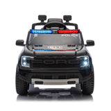 12V Licensed Ford Raptor Police Interceptor Kids Ride-On Truck — view 5
