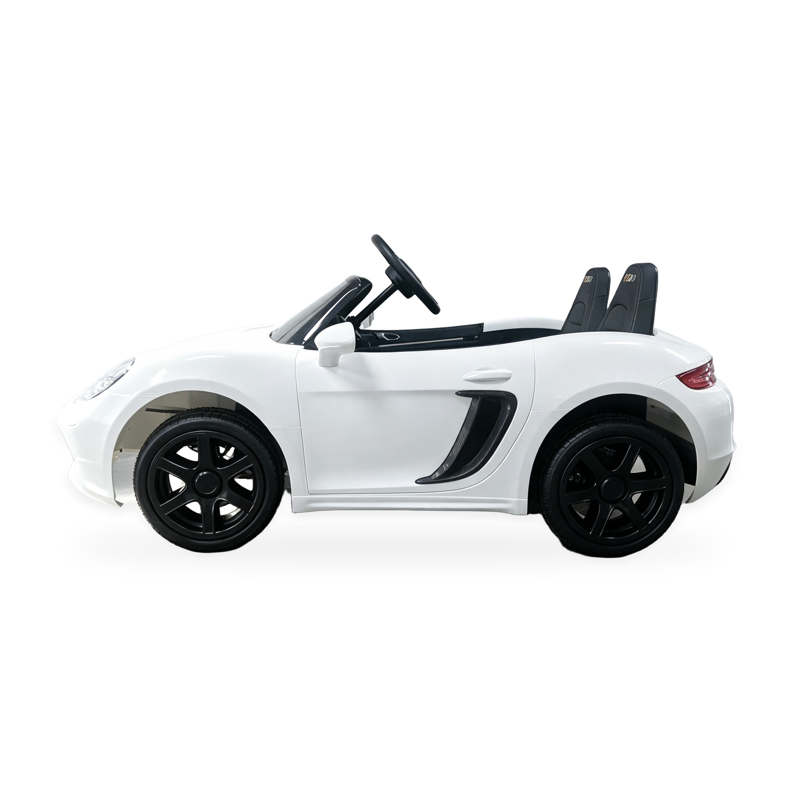 24V Freddo Viper XXL 2-Seater Ride-On Car for Kids & Adults with Brushless Motor - White
